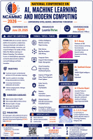 National Conference on AI, Machine Learning and Modern Computing (NCAMMC-2026) online Poster